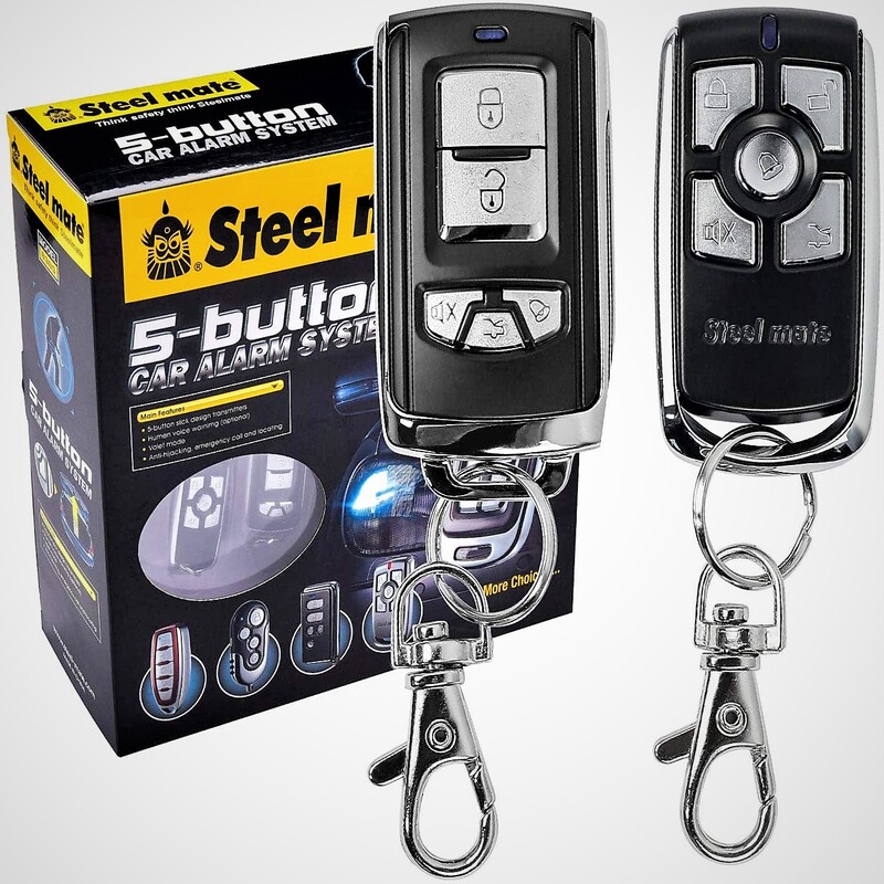 Alarme Steel Mate 5 Boutons